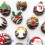 Xubond silicone Christmas cake mold, 12-cavity 3