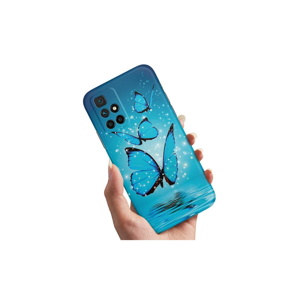 Xiaomi Redmi 10 2022 Case Glittering Butterflies 962125230338