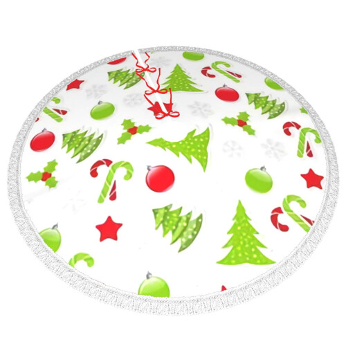 Christmas Tree Skirt Rustic 36 Inch 2