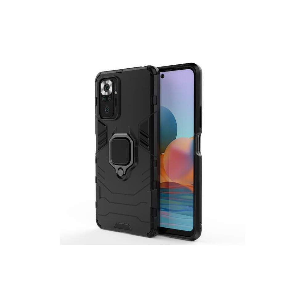 Xiaomi Redmi Note 10 Pro Hybrid Armor Ring Cover Black 962125228243