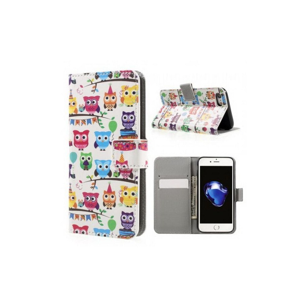 Wallet Case For Iphone 7 With Owl Design 962125232868
