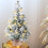 Mini Christmas Tree with Lights 24 Inch Snow Flocked 8
