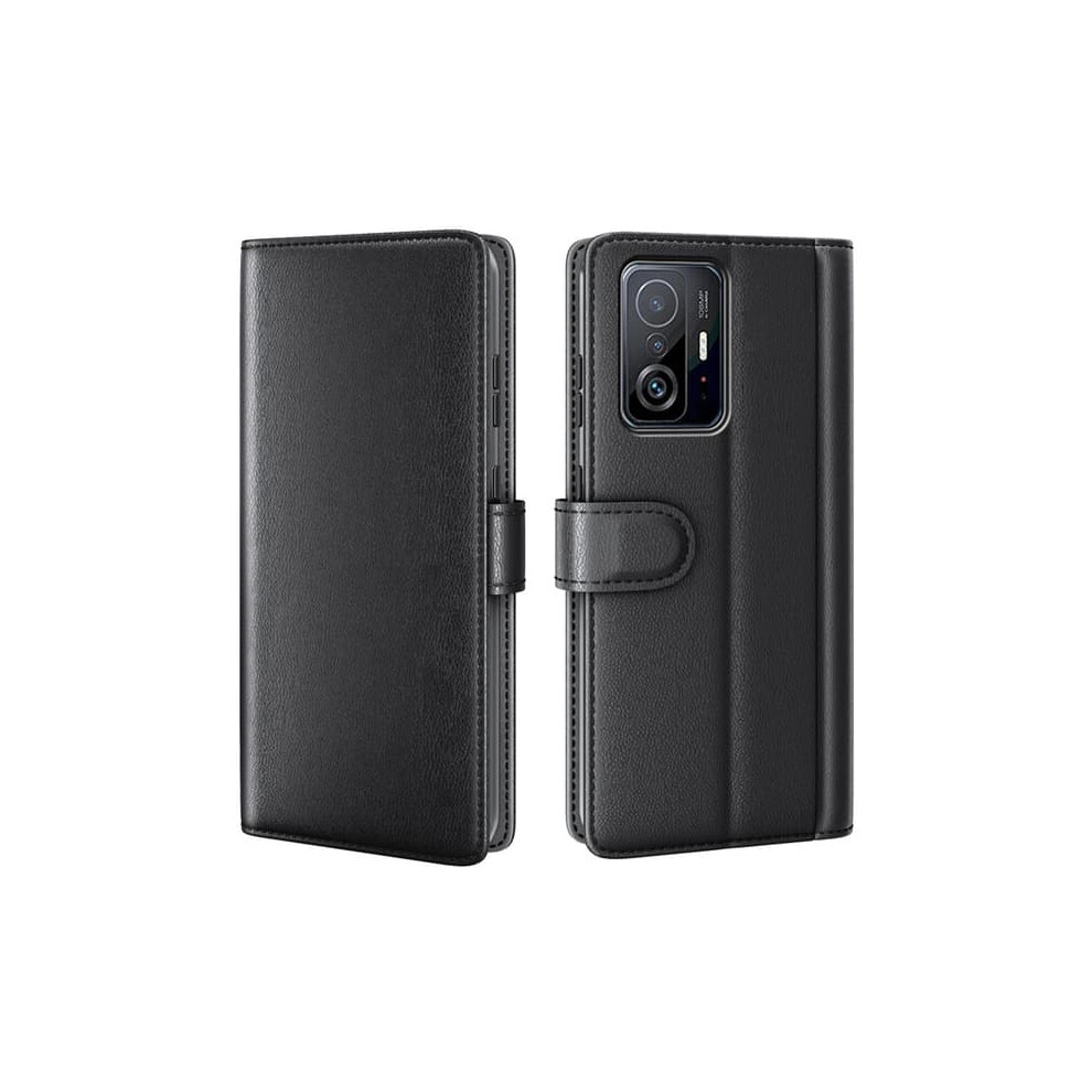 Genuine Leather Case For Xiaomi 11T And 11T Pro Black 962125226560