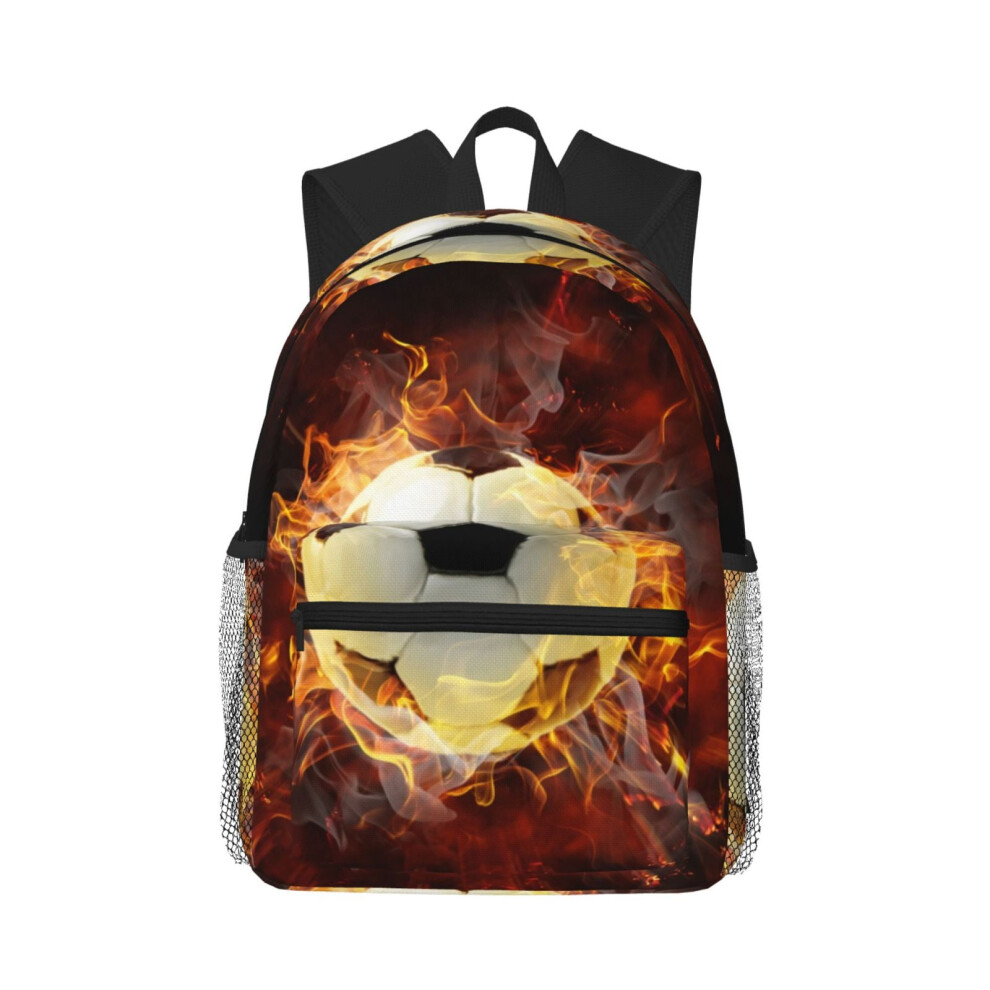 3D Soccer Ball Backpack For Laptop And Travel 900881750561