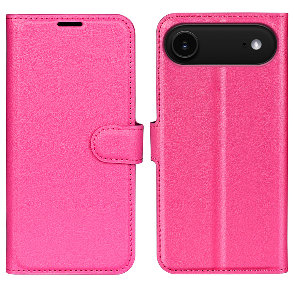 (Rose) Amorus For Iphone Air Wallet Case Litchi Texture Shockproof Leather Flip Stand Phone Cover 6914293228680