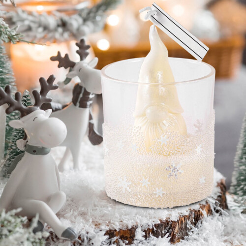 Christmas scented votive candles decorative tree cup 1