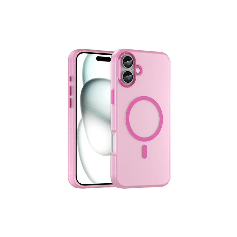 Iphone 16 Plus Case Magsafe Slim Matte Pink 962125238044