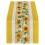 Sunflower Tablecloth Rectangle White Polyester 60x84 Inch 4
