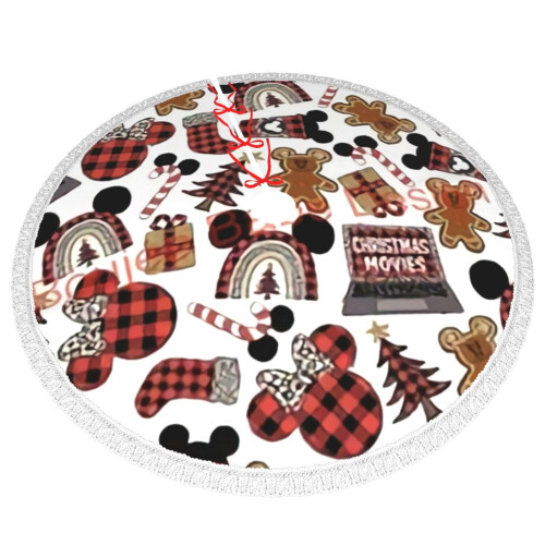 Jupe de sapin de Noël Mickey Mouse 122 cm 2
