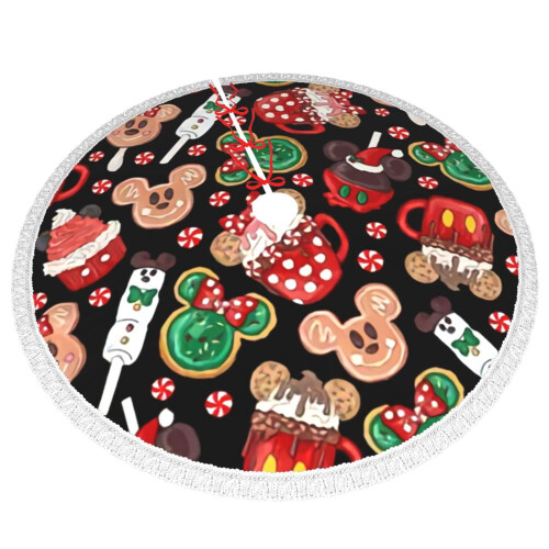 Mickey Mouse Christmas Tree Skirt 36 Inch 2