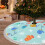 Christmas Tree Skirt 36 Inch Rustic Holiday Decor 8