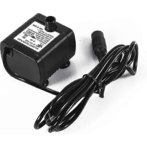 Solar fountain pump for ponds and bird baths