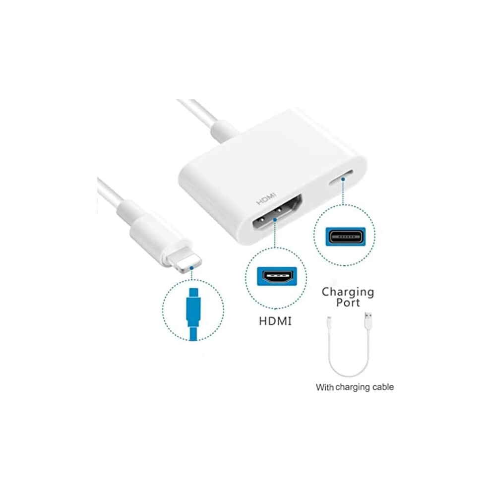 Lightning To Hdmi Adapter 1080P Digital Av 962125227734