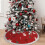 Christmas Tree Skirt 48 Inch Rustic Holiday Decor 7