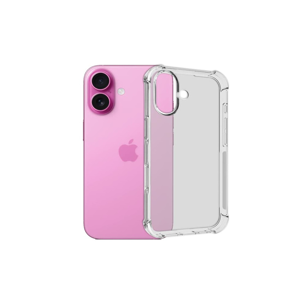 Iphone 16 Plus Case Transparent Shockproof Durable 962125238365