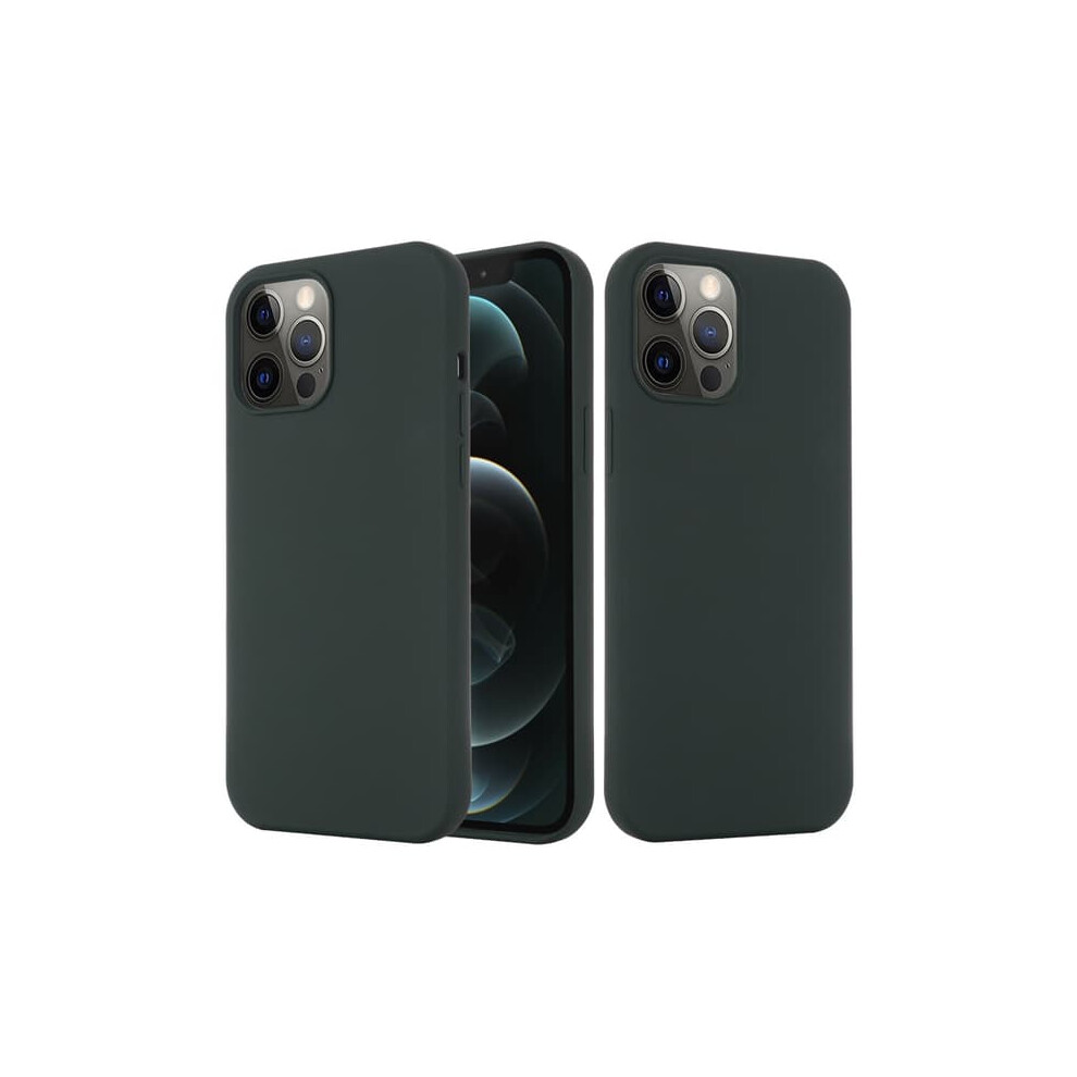 Magsafe Silicone Case For Iphone 15 Pro Max Dark Green 962125228977
