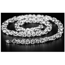 Emperor Link Necklace Stainless Steel 50cm 7mm