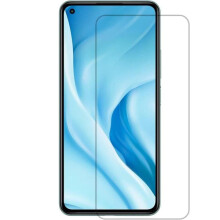 Ag luí le Cosantóir Scáileáin Gloine Tempered Xiaomi Mi11Lite 0.3mm Trédhearcach