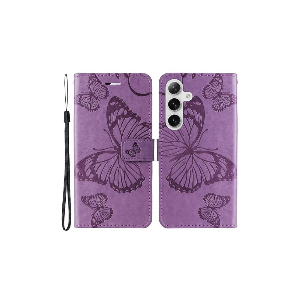 Samsung Galaxy S24 Case Butterfly Print Purple 962125231984