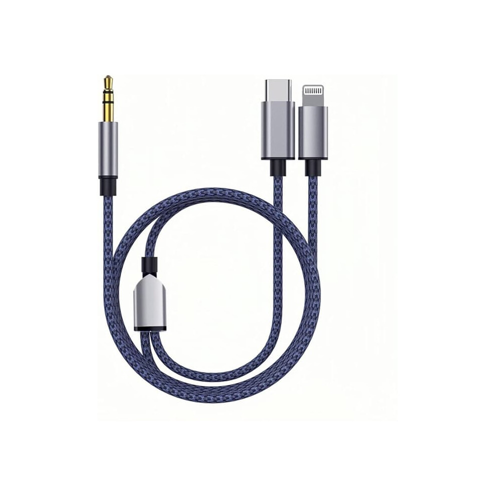 Usb-C And Lightning To 3.5Mm Audio Adapter Cable 962125248029