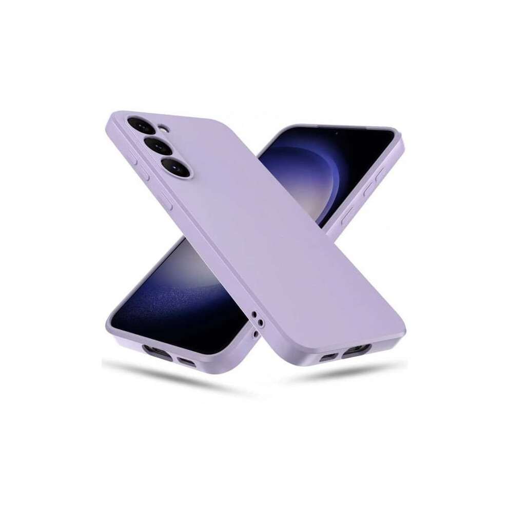 Samsung S24 Matte Rubber Case With Camera Protection Purple 962125231922