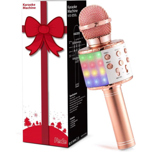 Microfono wireless Bluetooth per bambini e adulti