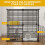 Dextrus 2-Tier Cat Cage for Indoor Outdoor Use 5