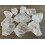 Pedaços de quartzo transparente natural bruto de 2,5 a 5 cm (1 a 2 polegadas) 2