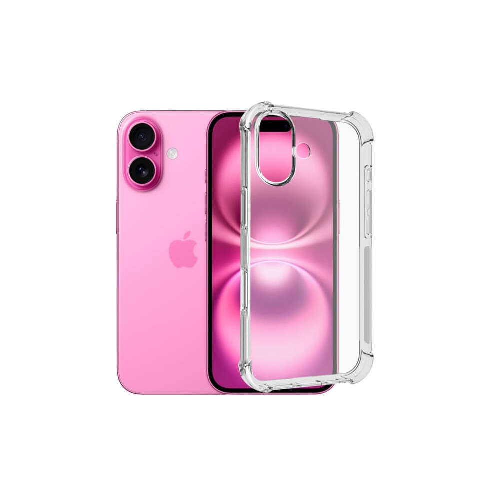 Iphone 16 Plus Case Transparent Shockproof Durable 962125238082