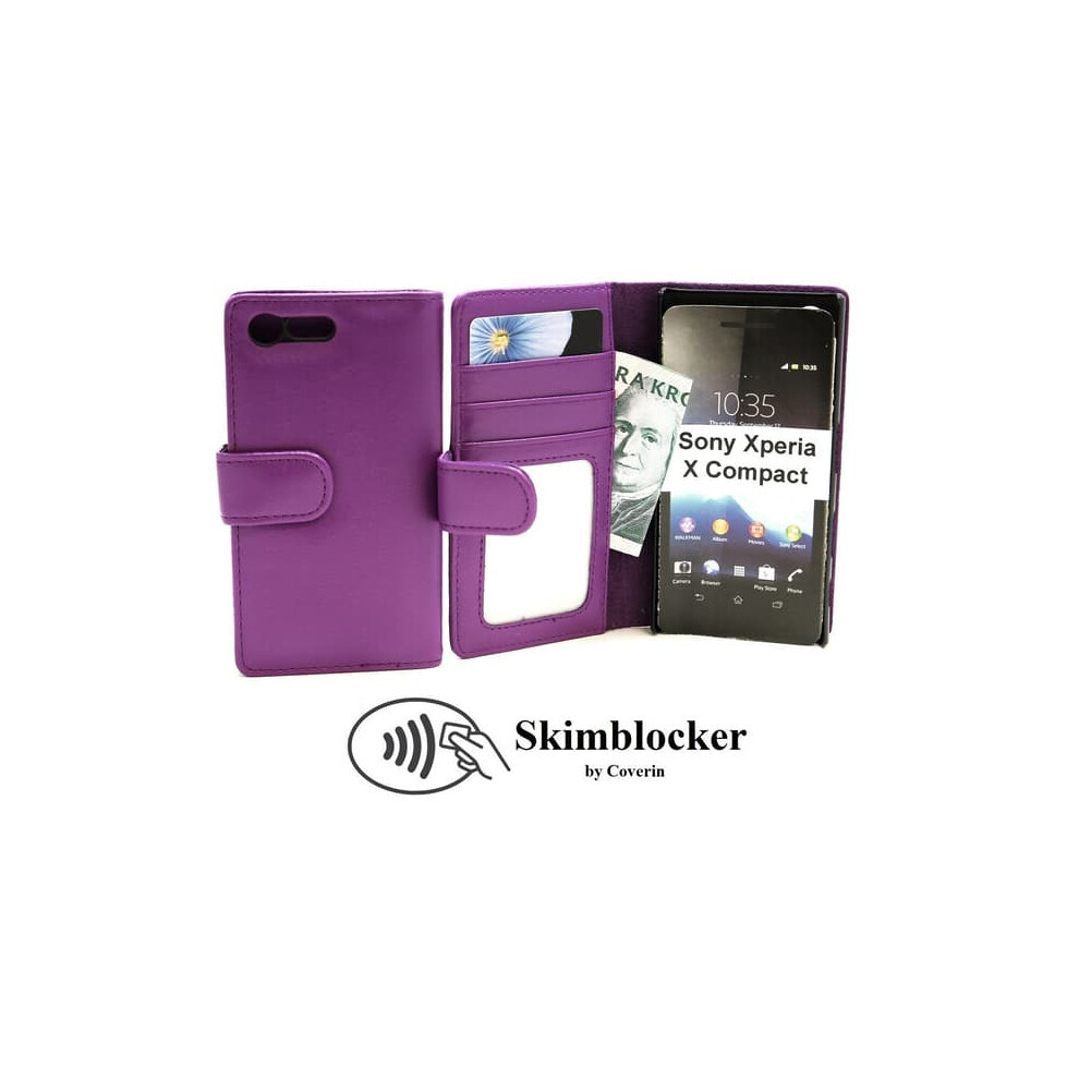 Skimblocker Wallet Case For Sony Xperia X Compact F5321 962125238747