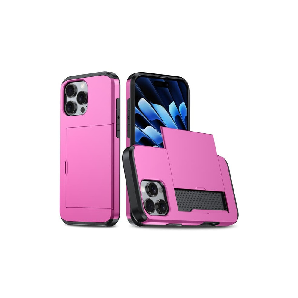 Iphone 16 Pro Case Hybrid With Card Slot Pink 962125238624