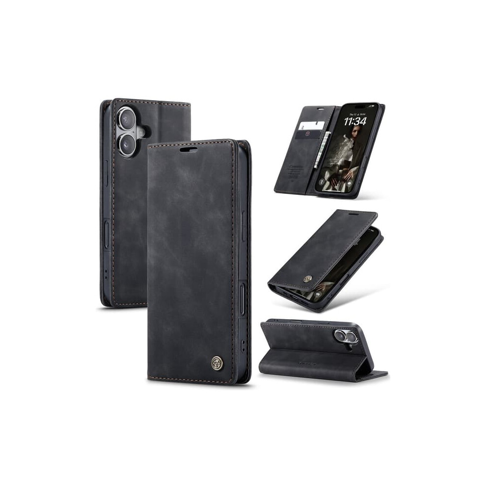 Caseme Slim Wallet Case For Iphone 16 Black 962125238389