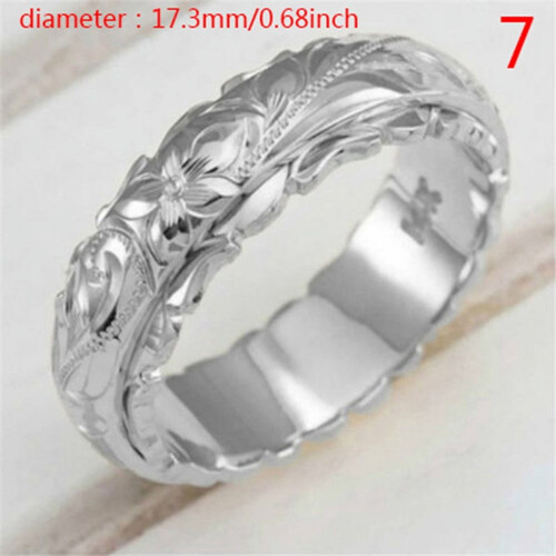 WEANT Women's 14k Gold Engraved Flower Ring 1