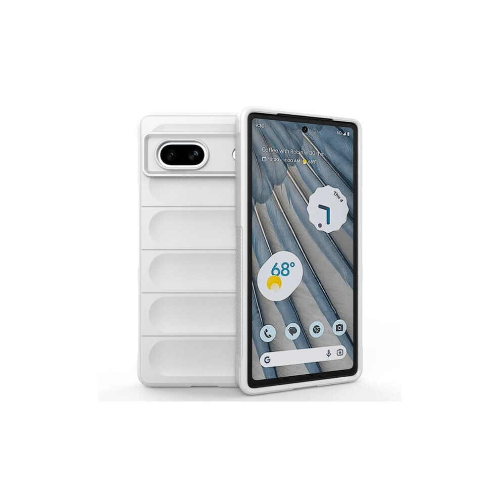 Google Pixel 7A Rugged Tpu Bumper Case White 962125239348