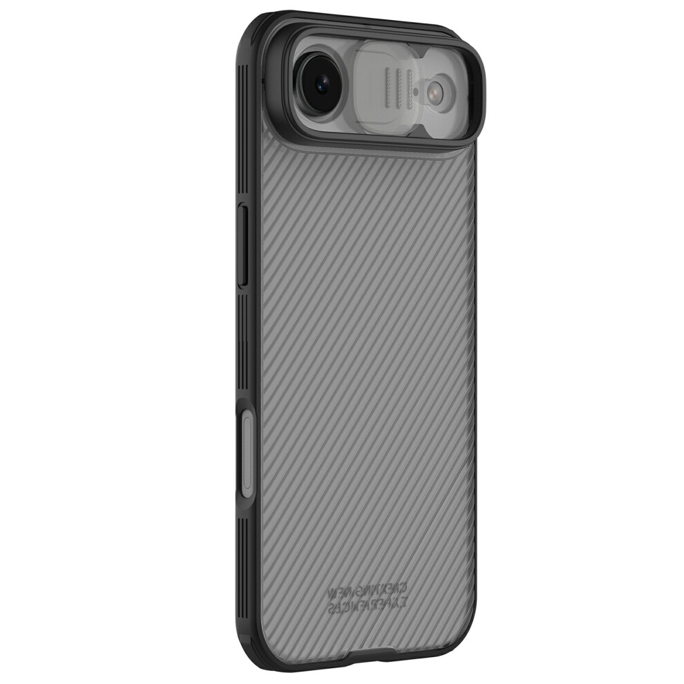(Transparent ) Nillkin Camshield Pro Series For Iphone Air Case Tpu + Pc Phone Cover With Camera Slider Black 6914292464881