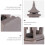 Simulated Pavilion Rockery Micro Landscape Supply Coffee 3