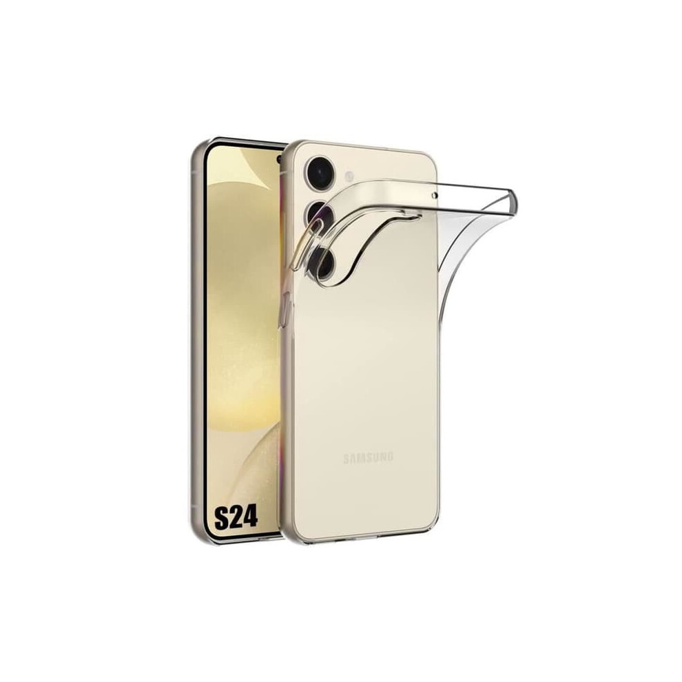 Transparent Silicone Case For Samsung Galaxy S24 Shockproof 962125234008