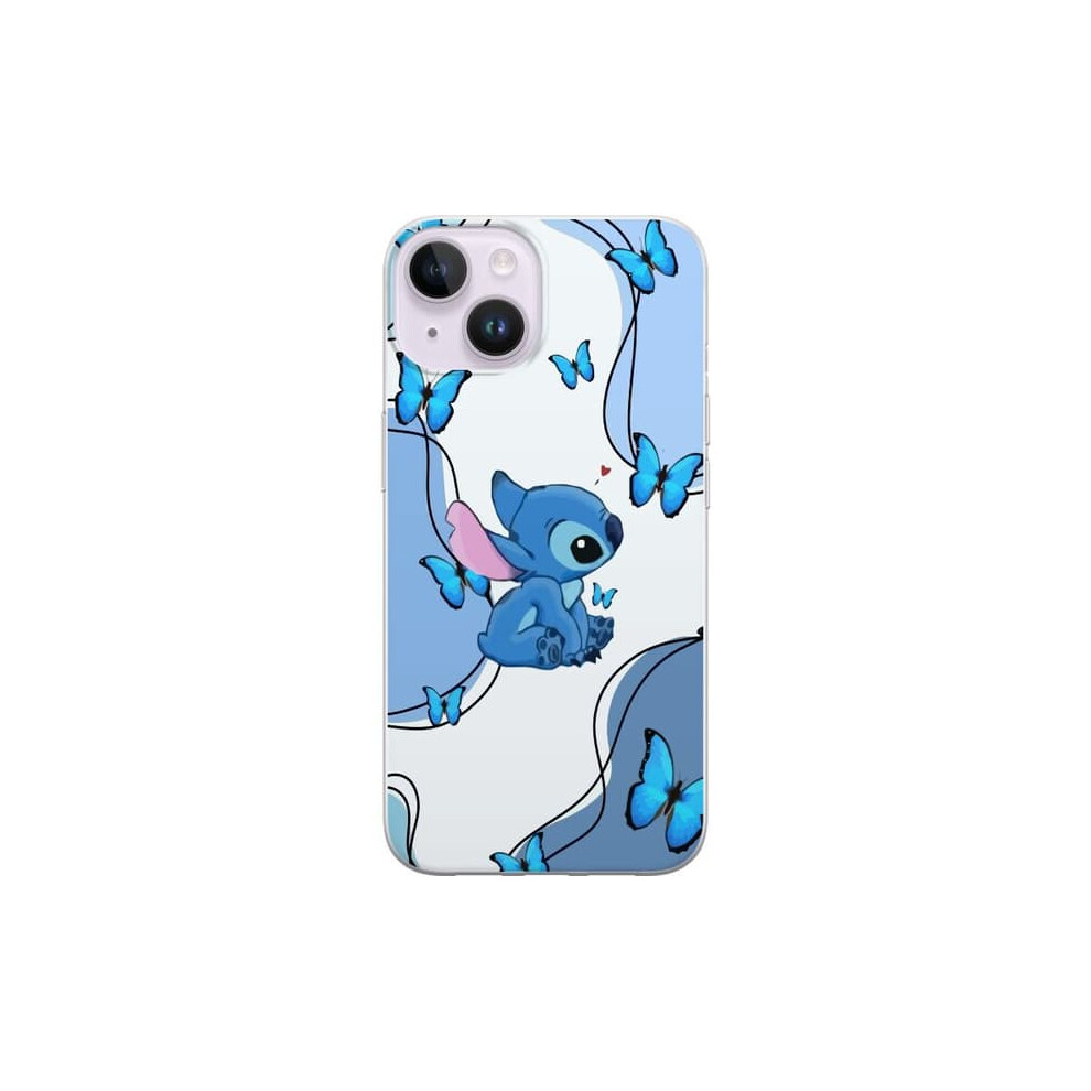 Iphone 14 Transparent Case With Stitch Design 962125241051