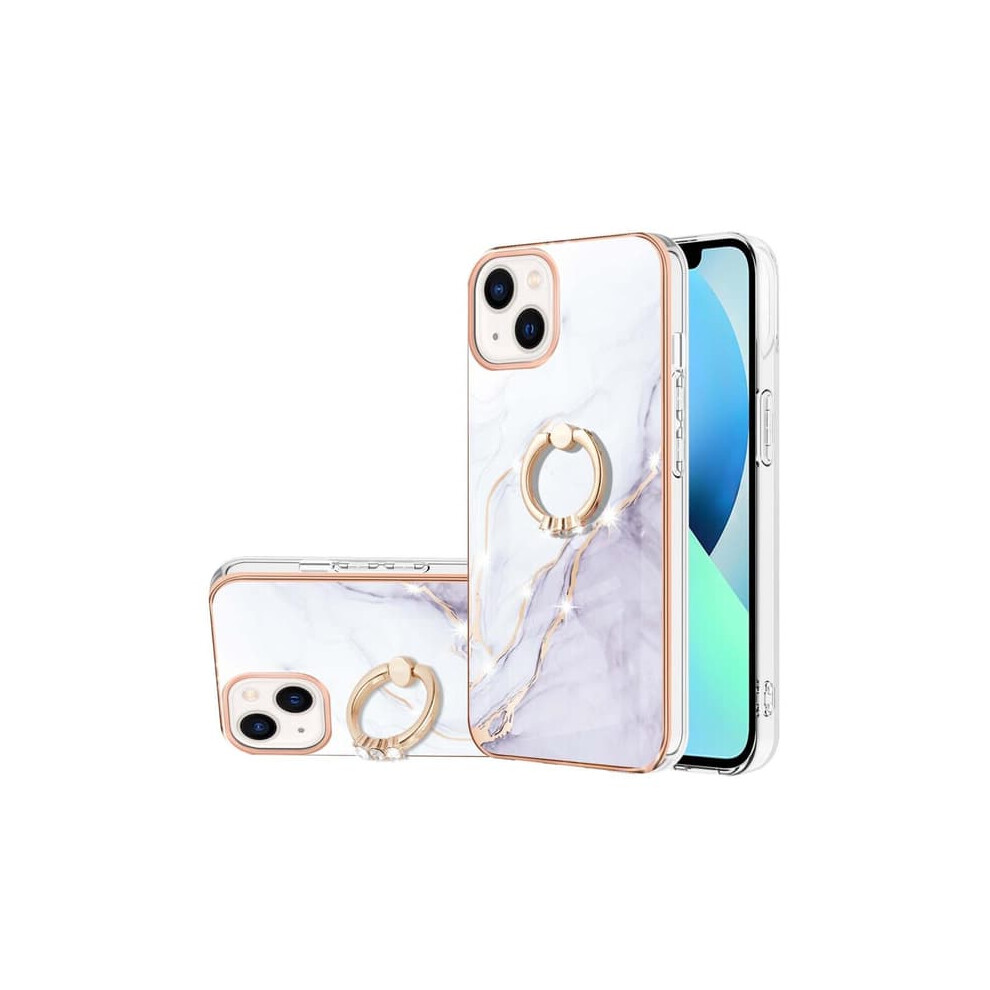 Skalo Iphone 14 Plus Marble Tpu Case With Ring 962125242744