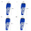 Calf Compression Sleeve Non-slip Breathable for Shin 4