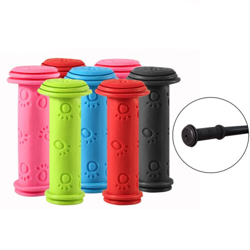 Rubber handlebar grips for kids' bikes and scooters 2