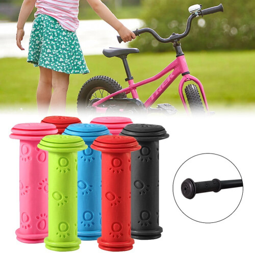 Rubber Bike Handlebar Grips for Kids 2-Pack 2
