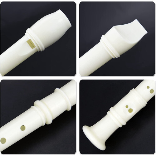 Soprano Recorder German Style 6-Pack with Cleaning Rod 2