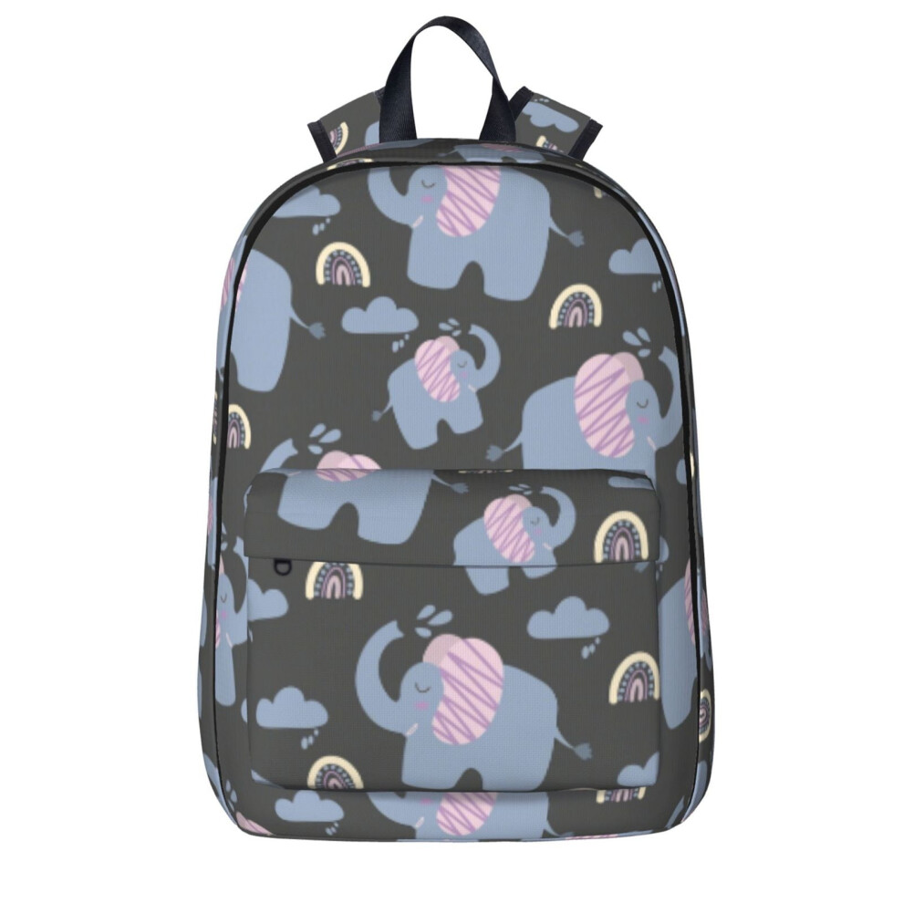 Cartoon Elephant Backpack Laptop Travel Bag 15.6-Inch 900881732994