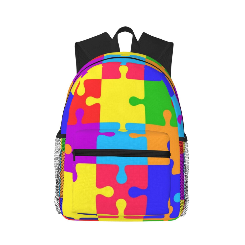 Autism Awareness Backpack Laptop Travel Bag 1 Pack 900881734165