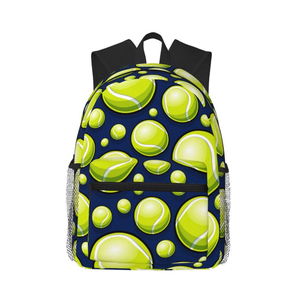 Tennis Pattern Laptop Backpack 20L Unisex Travel Bag 900881734134