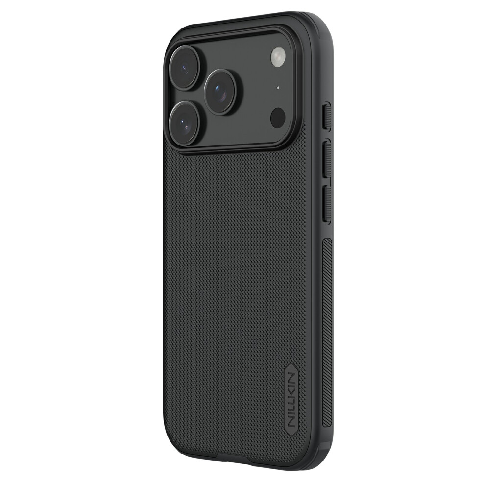 (Black) Nillkin Frosted Shield Pro For Iphone 17 Pro Max Case Compatible With Magsafe Pc + Tpu Phone Cover Black 6914290677221