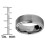 Βέρα γάμου Metal Masters Tungsten για άνδρες, 8MM με βουρτσισμένο φινίρισμα, ασημί χρώμα 4