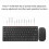 Wireless Keyboard and Mouse Set 2.4G Mini Waterproof for 2