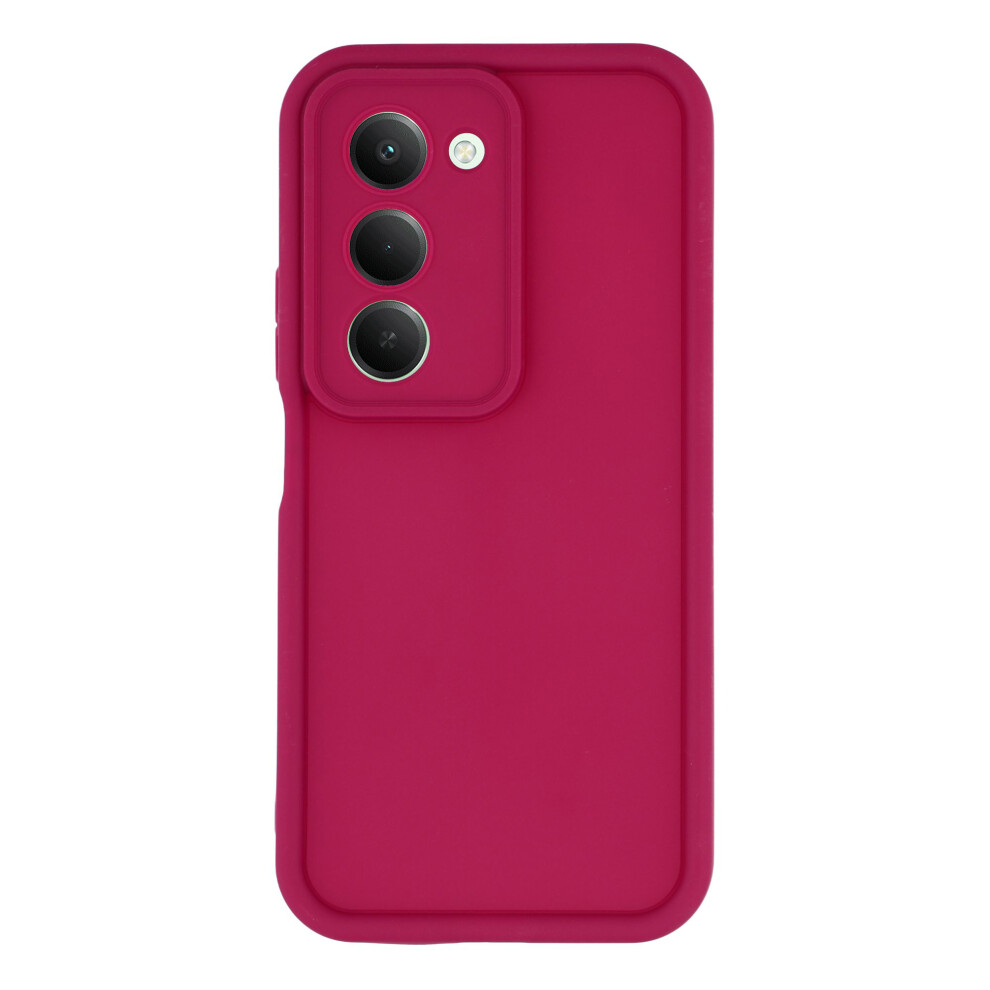 (Red) For Xiaomi Mi 15 5G (Global) (169Mm) Case Grooved Design Tpu Anti Slip Phone Cover Red 6914292968075